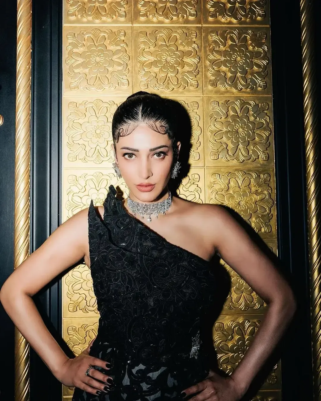 Indian Actress Shruti Haasan Images at siima awards 2023